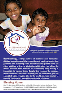 Blessing Home 2018 brochure cover