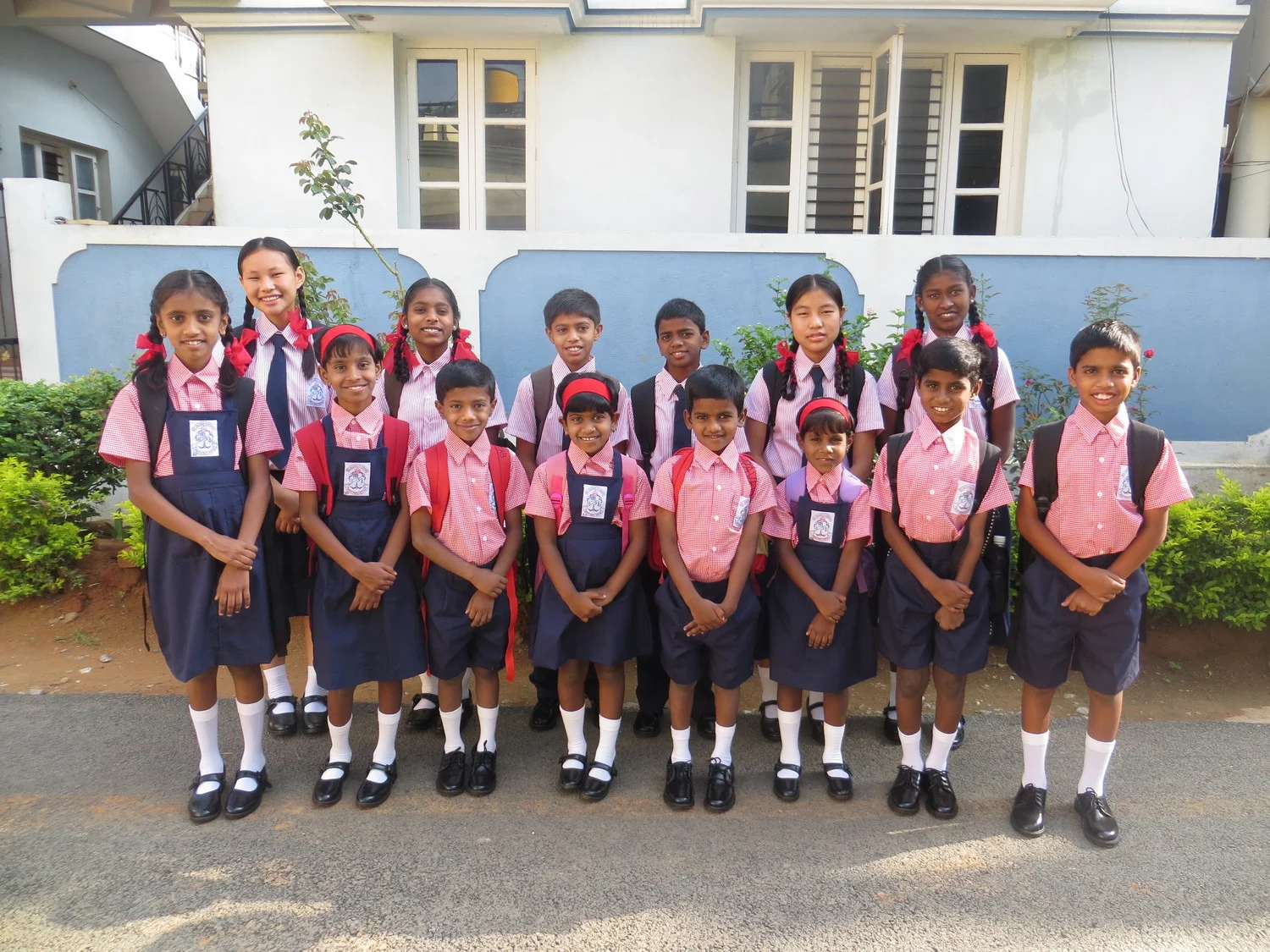 Blessing Home children at school