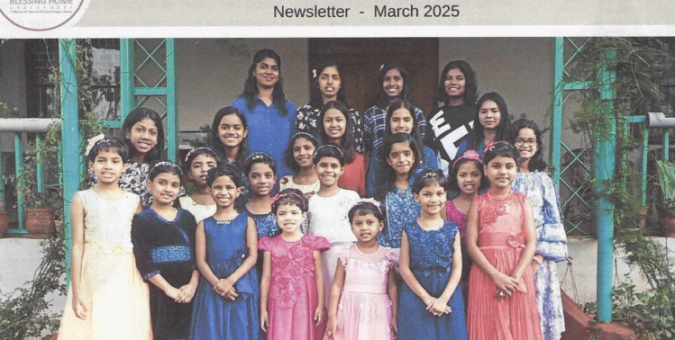 Blessing Home newsletter, March 2025